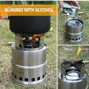 Folding Windproof Wood Burning Stove