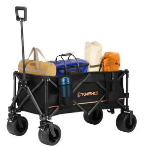 TOMSHOO Collapsible Folding Wagon All Terrain