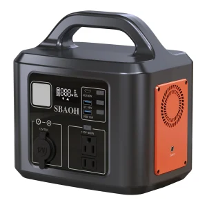 SBAOH 600W Power Station,538.7Wh 145600mAh Solar Generator for Outdoors, (No Solar Panel)