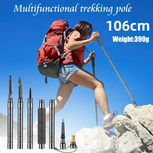 Multifunction Lightweight Walking Hiking Poles